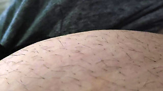 Step mom didn't mind to handjob step son Big dick under his panties