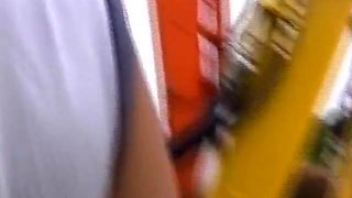 Sexy German Teens 18+ Sharing Big Dick In A Public