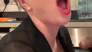 Slutty Secretary Deepthroat Overtime on Indian Dick!!