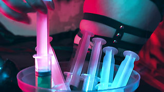 Foot Fetish & Panty Stuffing BBW Halloween Fantasy with Morr