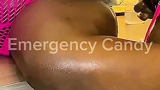 60 Year Old Ebony Big Booty Step Mother Fucked 18 Year Old Big Tits African Teenage Step Daughter with Fake Big Dick Strap-on