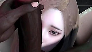 3D Huge Boobs Slut Cheating with BBC