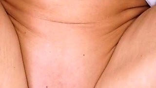 Blonde glamour mom POV video