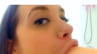Sexy hottie Anetta Keys enjoys a solo toy masturbation