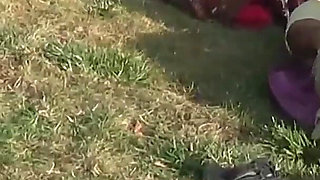 Amateur Sex and Anal Threesome on the Beach