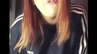 British Chavy Teen Slut Dirty Talking for Daddy