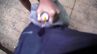 Dirty slut sucks in the waterfall - Amateur POV