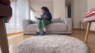 Big, Sweaty Female Foot Wrestling