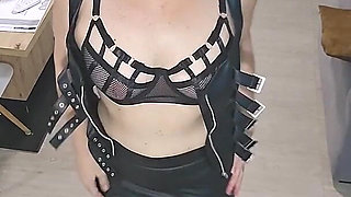 I'm Sure You Love My Leather Outfit, My Boots, My Lingerie, My Ass, My Pussy and You'd Like to Fuck Me
