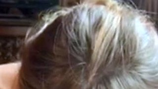 Very yummy amateur redhead blowjob