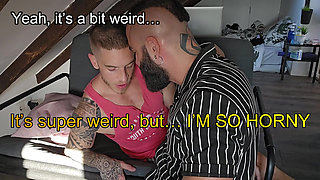 Sex Therapy. Stepdad Teaches Stepson How to Fuck Hard.