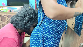 Nighty Hot Romance with Wife by Husband Part - 2, Mallu Hot Couple Romance in Bedroom