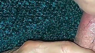 Wow!!! 60+ Old Granny Sucks Cock on the Couch