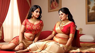 Bhabhi's udders get milked in this wild scene