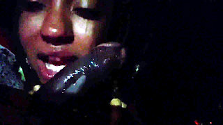 Quick Blowjob in the Car