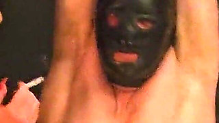 Mistress Luciana Smoking Humiliation Bondage Hanging CBT a Cigarette Break for Mistress Luciana