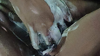 Mallu Kerala harisha aunty pussy shaving