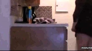 masturbating with my stepson is watching me