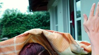 Pigtailed redhead cutie loves being a slut for stepbro