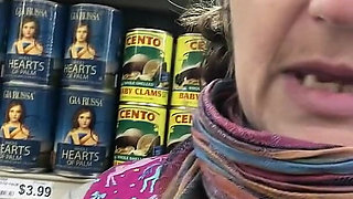 Flashing My Tits in Supermarket to Show You How Cold It Was!