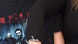 Mature Neelala with Her Pierced Nipples Wants to Get Fucked During Movienight!