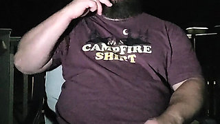 Lightin up a late night cigar