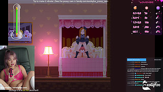 Dick Hungry Sluts! Castle of Tempation Part 1 ExotiqFox Gamer Girl Gooning Live Masurbation