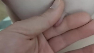 The Beautiful Stepmom Needed to Stroke a Hard Cock Against Her Little Round Belly