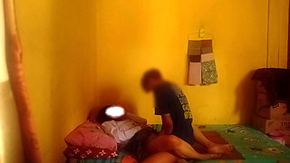 Teenage Girl in College in Entot at Her House When She Is Lonely