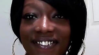 Black Slim Horny Teen with Pink Pussy