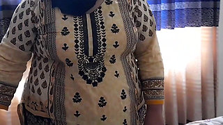 Depali Aunty Fucked by Stepson When She Was Cleaning His Room!