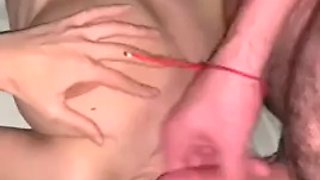 Crazy sex in bedroom cum in my mouth