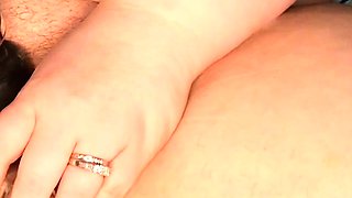 Dp loving close up hoe uses toys
