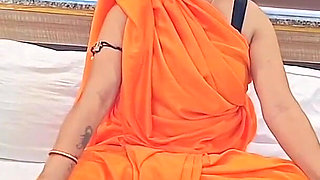 Indian Leady Monk 1st Time Sex with a Hotel Manager