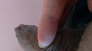 Delicious pissing cock