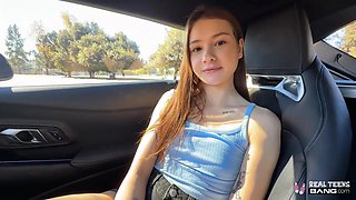 Matty Mila In 18+ - Lovely Teen 18+ Sucks And Fucks In The Outdoors For The First Time