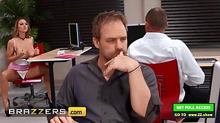 Sexy Secretary Abigail Mac Fucks Boss in Office - Big Tits at Work - Brazzers