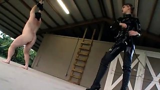 Cfnm euro femdoms jerking cock