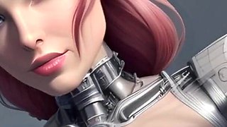 3D Hentai Cybernetic Babes - Digital Art