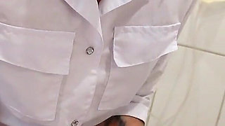 POV Medfet Shaving with Extra Long Nurses Nails