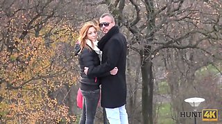Hunt4k. red haired always wanted to try porn for cash with stranger