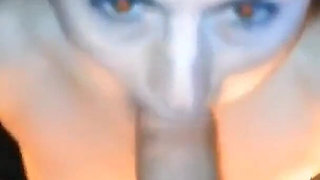 A Blowjob and Facial at the Hotel Pool and Amateur Wife Jerks Cock for Cumshot on Face