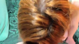 POV Ginger Hair Babe Acts As a Loyal Girlfriend