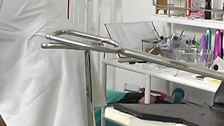 Mature Gyno Secret- Gyno doctor records his mature female patient on a cam