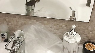Fucking a married whore in the toilet