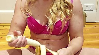 Banana in Feet and Toes