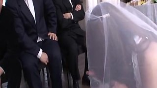 Mirei Omori in Bikini De Wedding