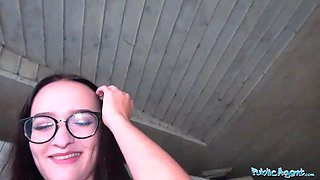 Public Agent Hot Czech body fucked under public bridge after sucking cock