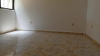 I left recording the cell phone while Mrs. BBW did the cleaning in the apartment