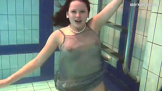 Enjoy naked girls underwater